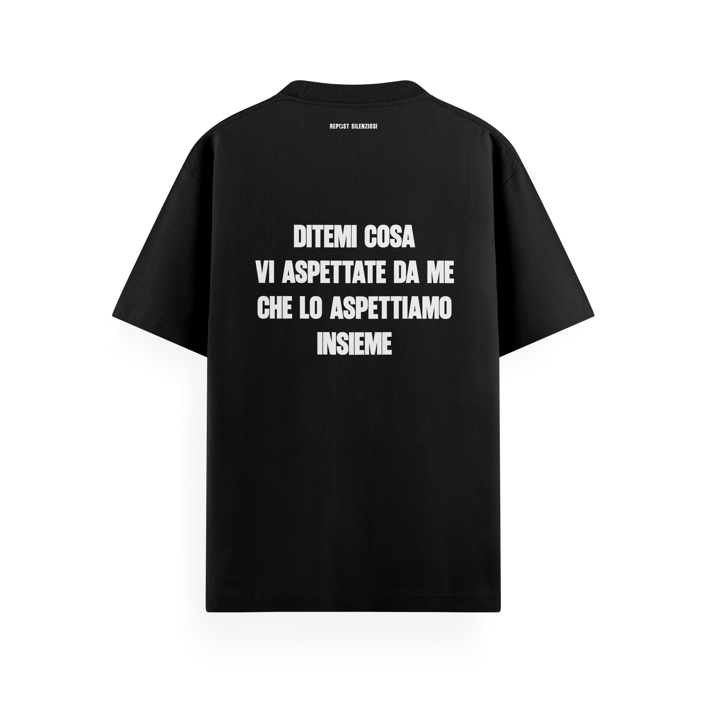 t-shirt "zero aspettative"