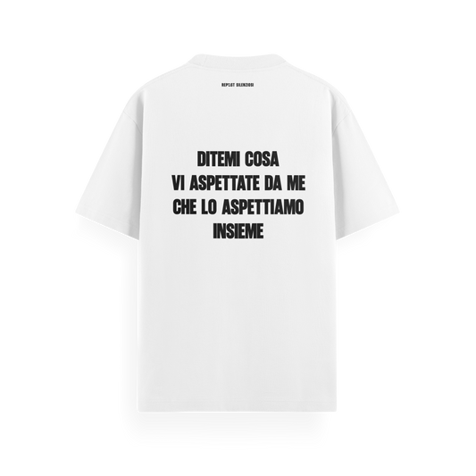 T-shirt "ZERO ASPETTATIVE"