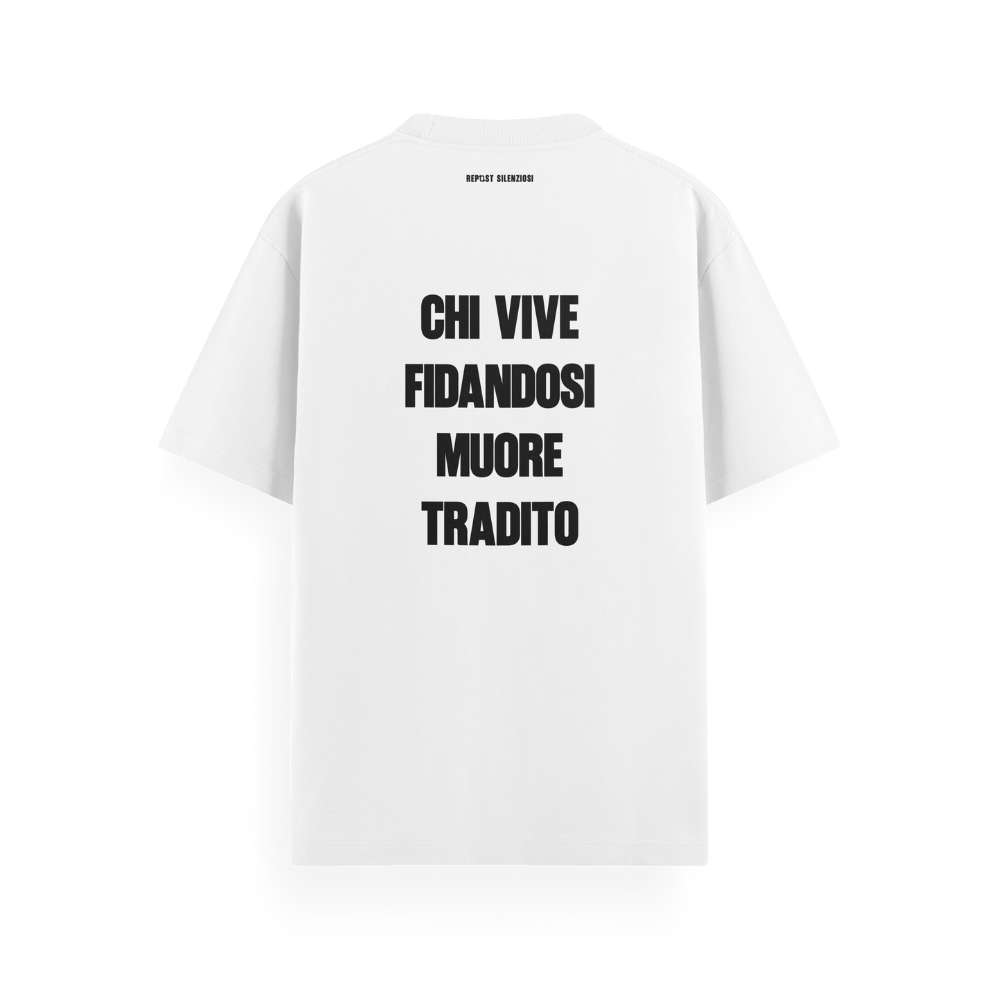 t-shirt "trust no one"