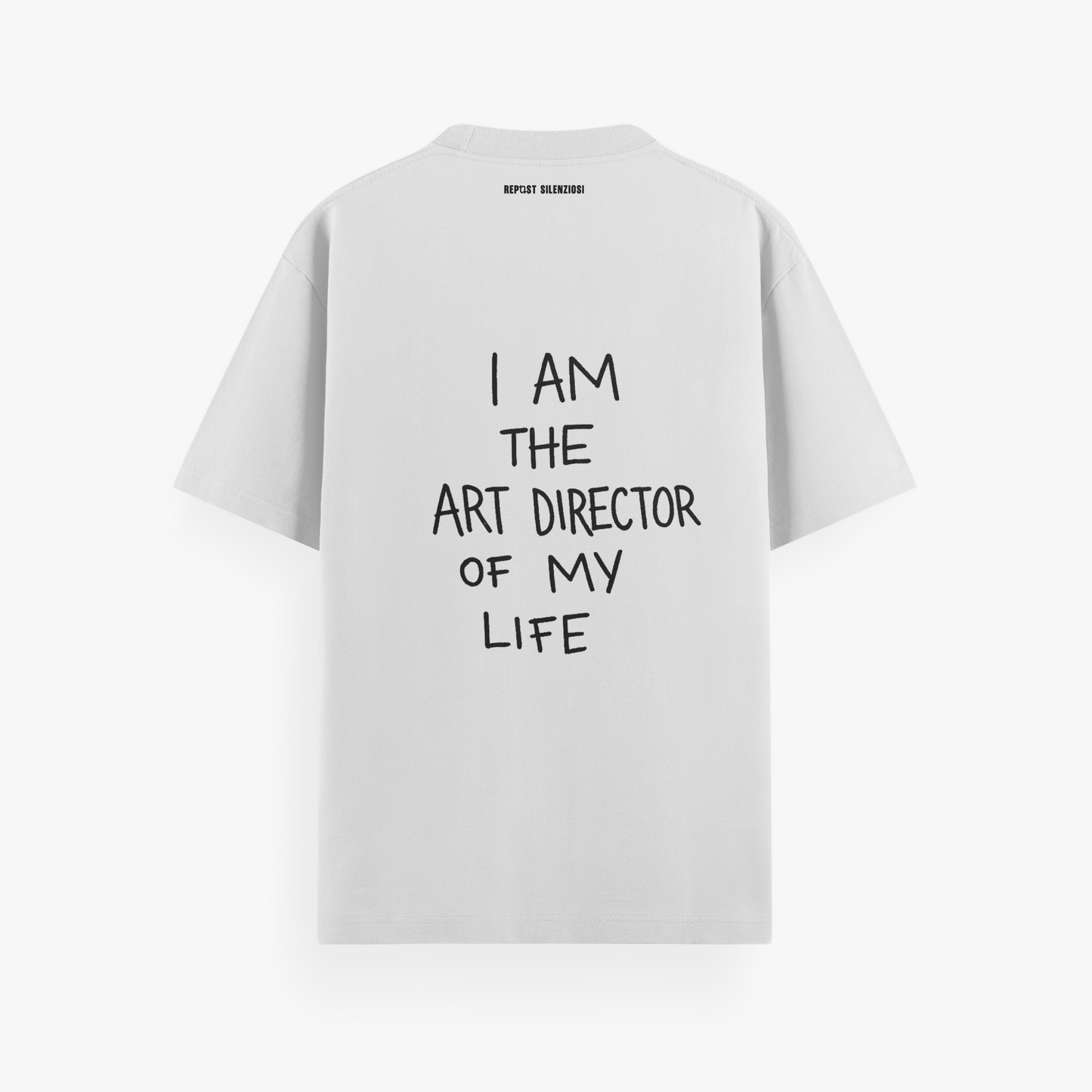 t-shirt "i am the art director of my life"