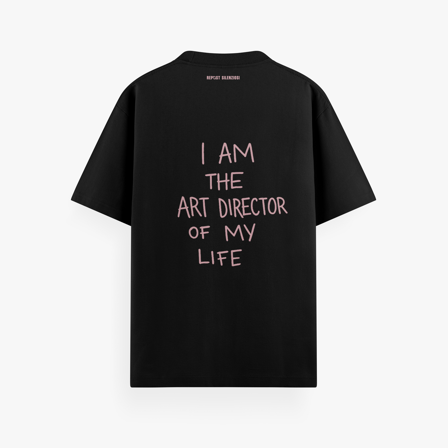 t-shirt "i am the art director of my life"