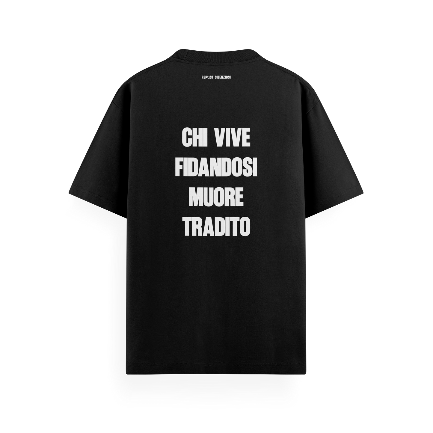 t-shirt "trust no one"