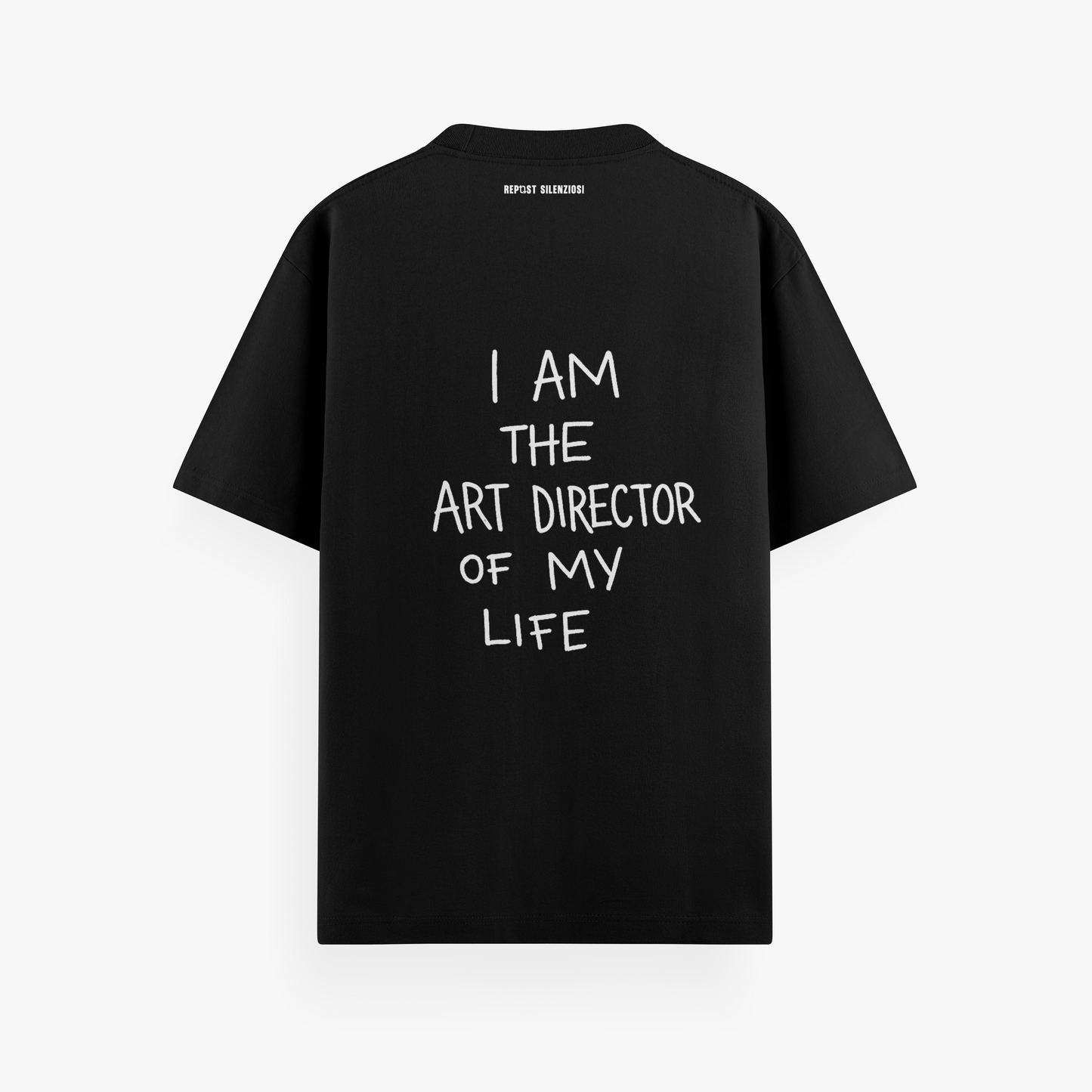 t-shirt "i am the art director of my life"