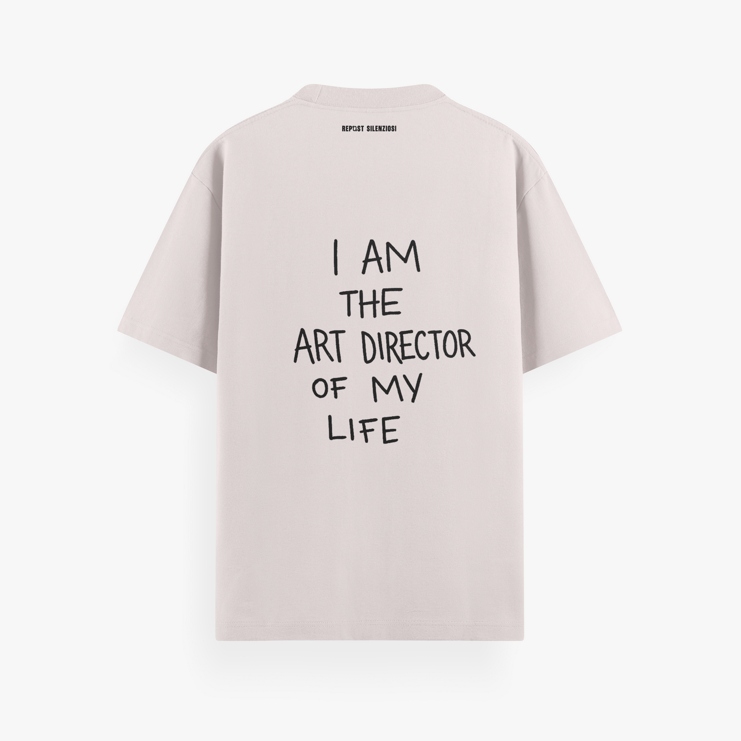 t-shirt "i am the art director of my life"